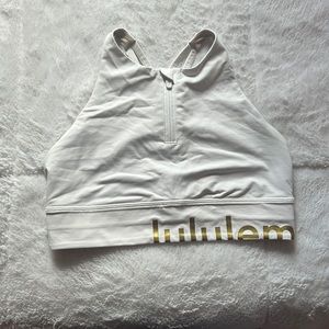 High-neck zipper Energy Bra